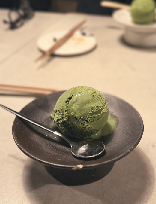 鬼とうふ メニュー写真 抹茶アイス 八十八良葉舎