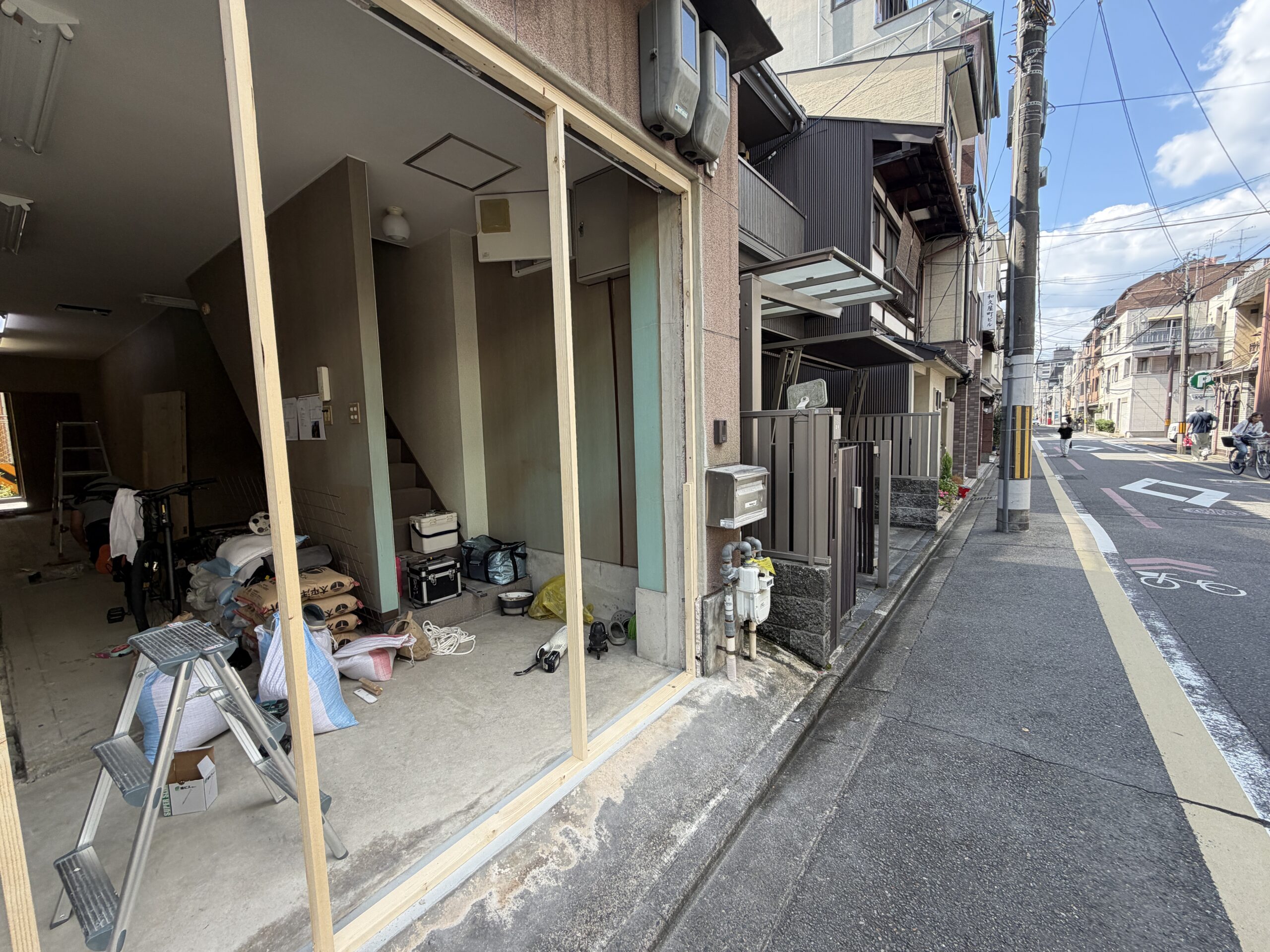 天井内の設備配管